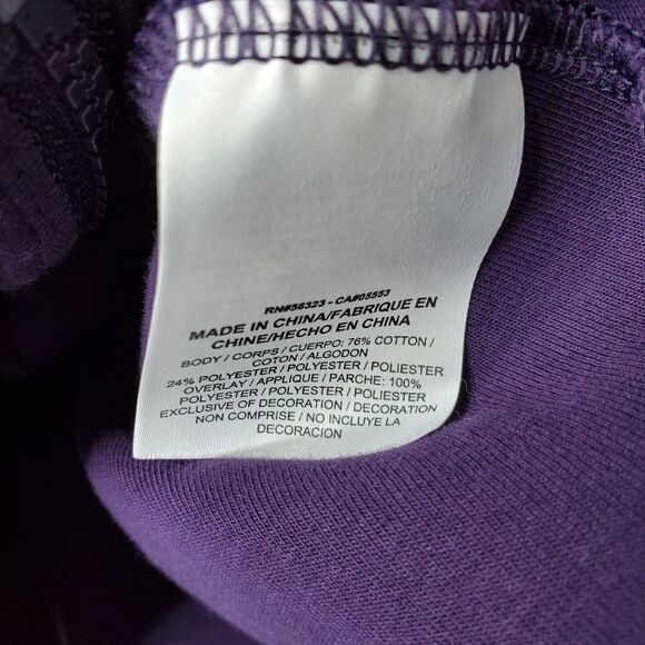 Nike purple full zip up hooded jacket - Picture 6 of 6